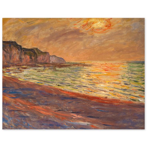 Claude monet strand - strand, in