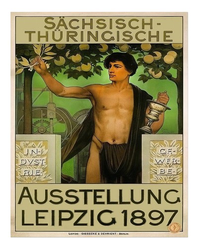Vintage leipzig ausstellung - leipzig,