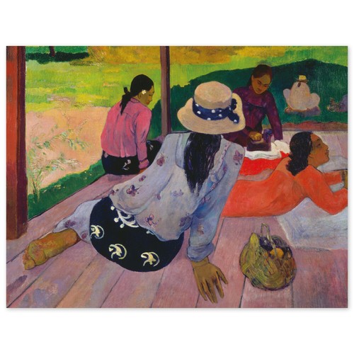 Paul gauguin siesta poster - paul,