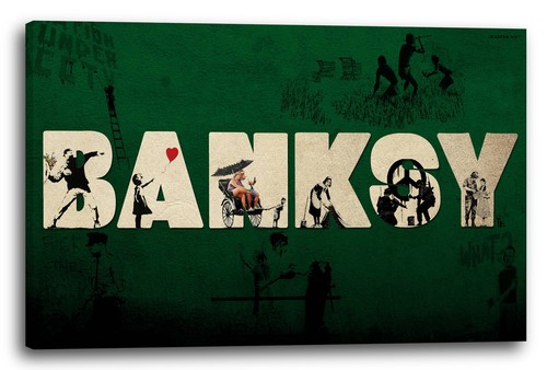 Kunstdruck banksy kollage - banksy,