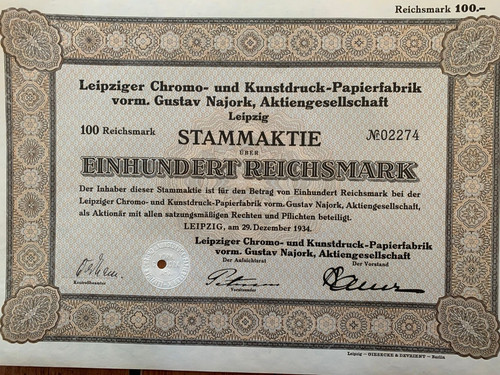 Leipziger chromo und - chromo,