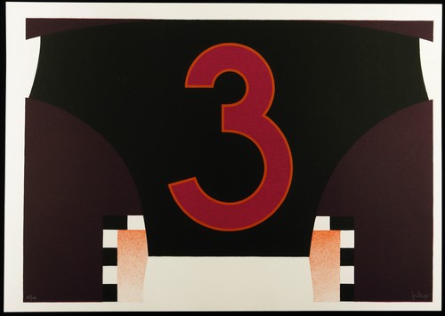 Pop art sportler - art., nr.