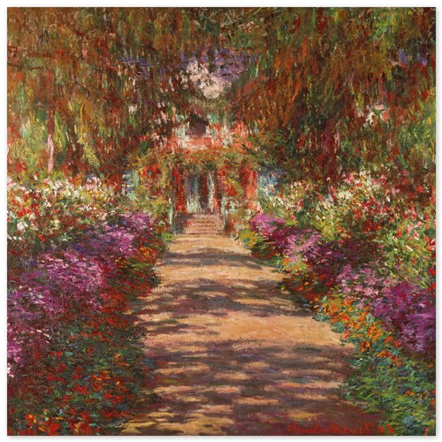 Claude monet weg monets - claude, in