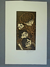 Otto Pankok "Lauschende