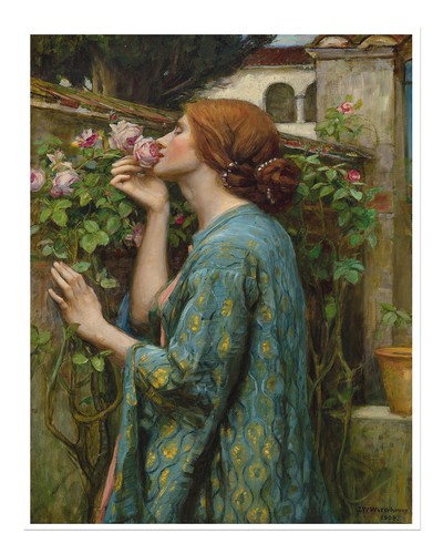 Romantische blumen wandkunst - romantische,