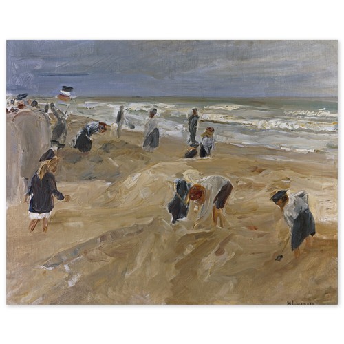 Max liebermann strandszene in - max, liebermann,