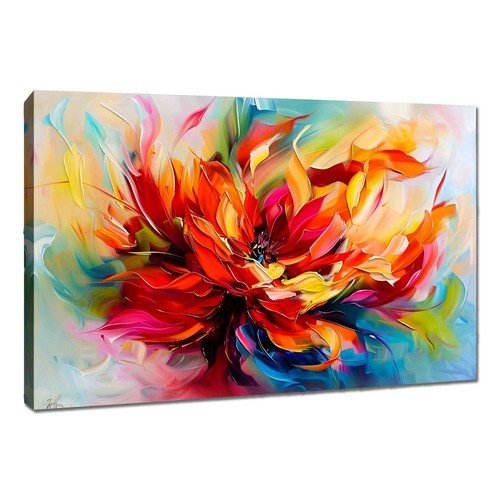 Kunstdruck auf leinwand - auf,
