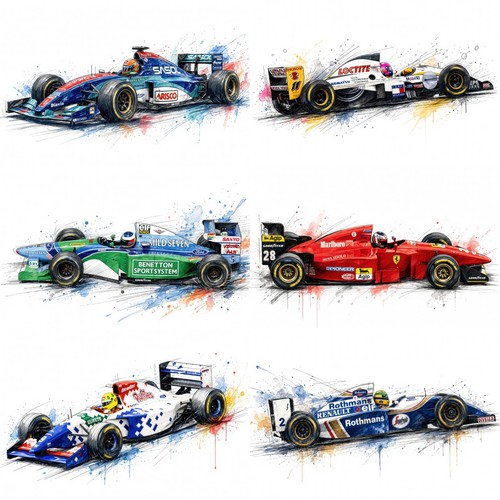 1994 formel teams auto - teams,