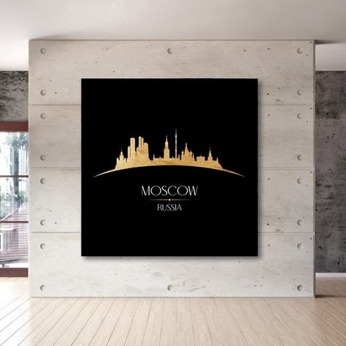 Moskau acrylglas bild - bild, russland