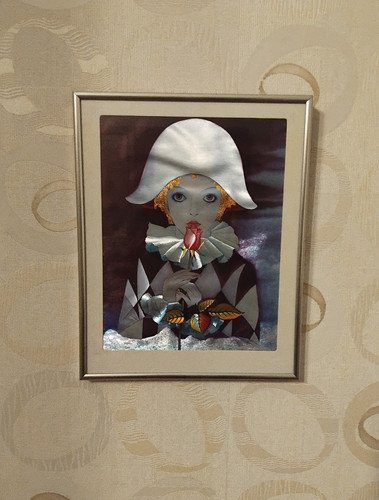 Moderne kunst druck kunstwerk - kunst,