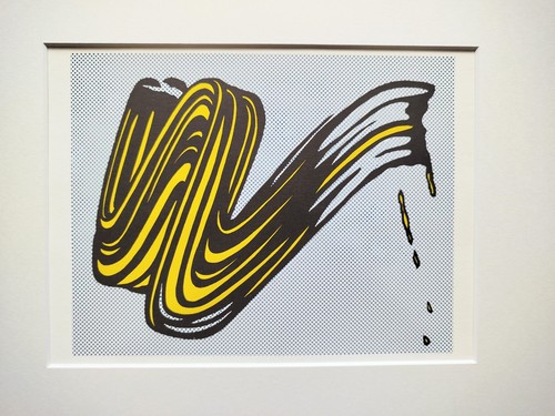 Roy lichtenstein brushstroke - lichtenstein,