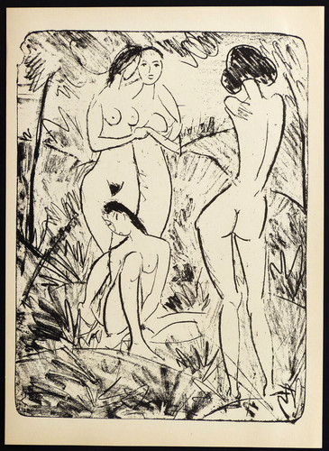 Otto müller drei stehende - ",