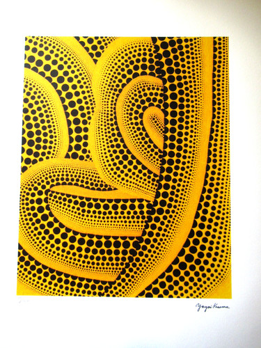 Yayoi kusama lithographie - kusama:,