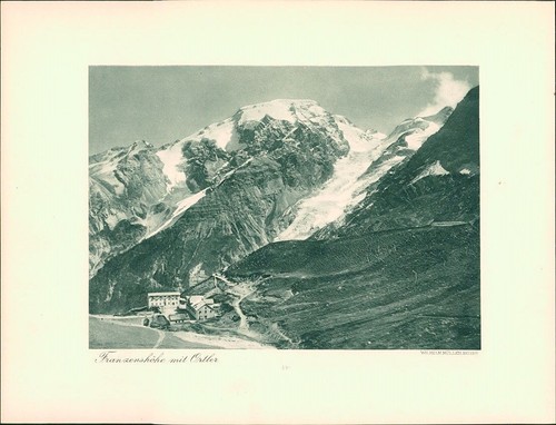 Kupfertiefdruck ortler - kupfertiefdruck,